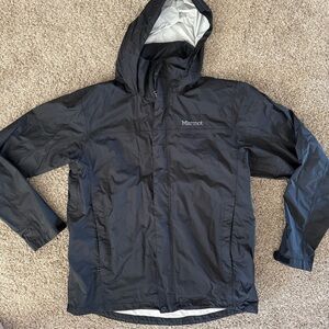 Marmot Black Raincoat